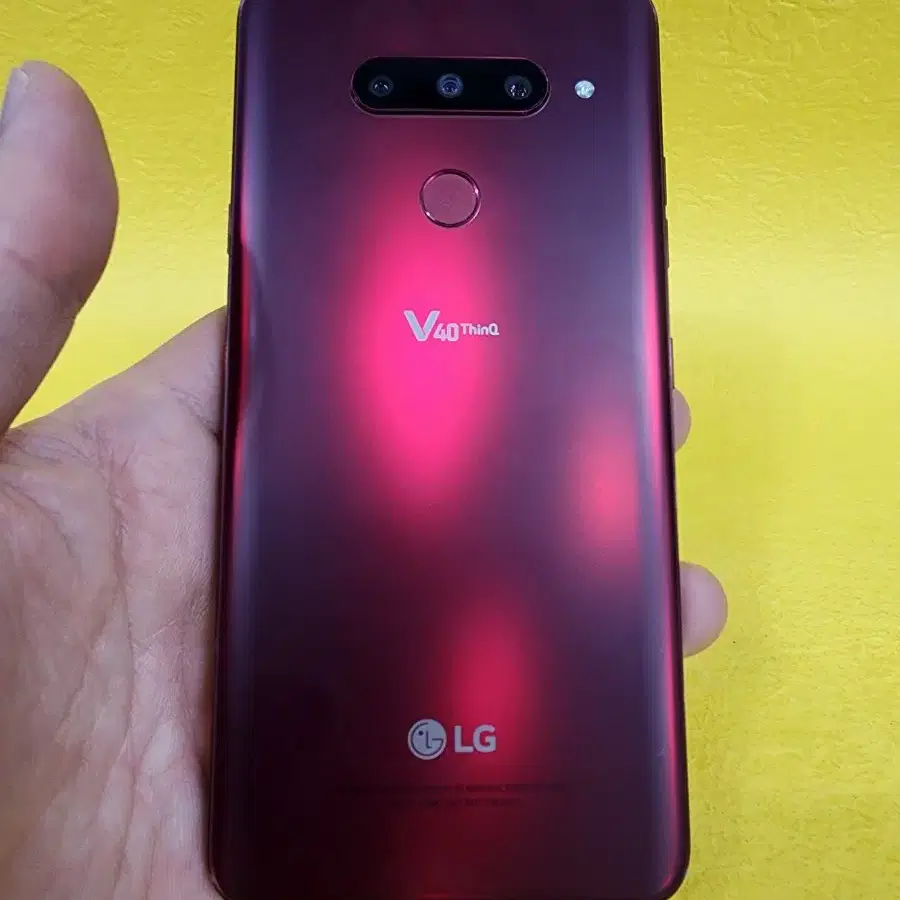 LG V40 128기가 레드 *무잔상외관굿상태굿~/#75496