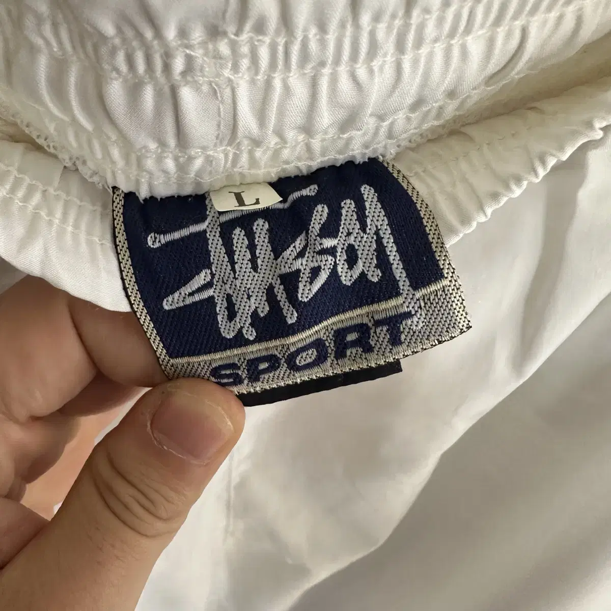 스투시 stussy sports 로고 팬츠