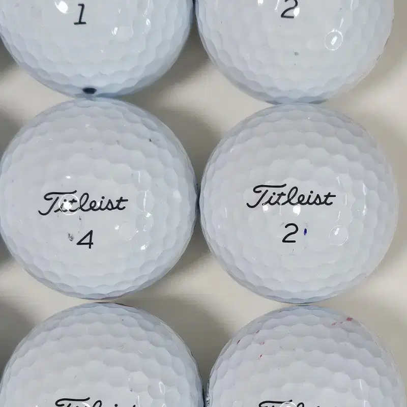 특A급 타이틀리스트 pro v1 3피스 30알 로스트볼