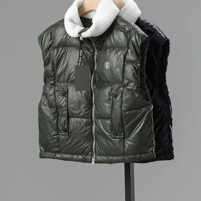 여성 골프웨어 SHORT PUFFER 조끼