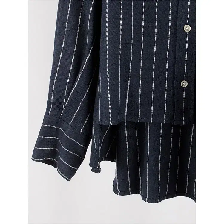 MOUSSY STRIPE LOOSE FIT SHIRTS