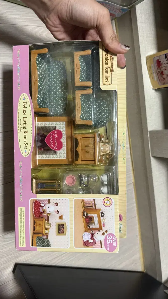 Sylvanian Deluxe Living Room Set