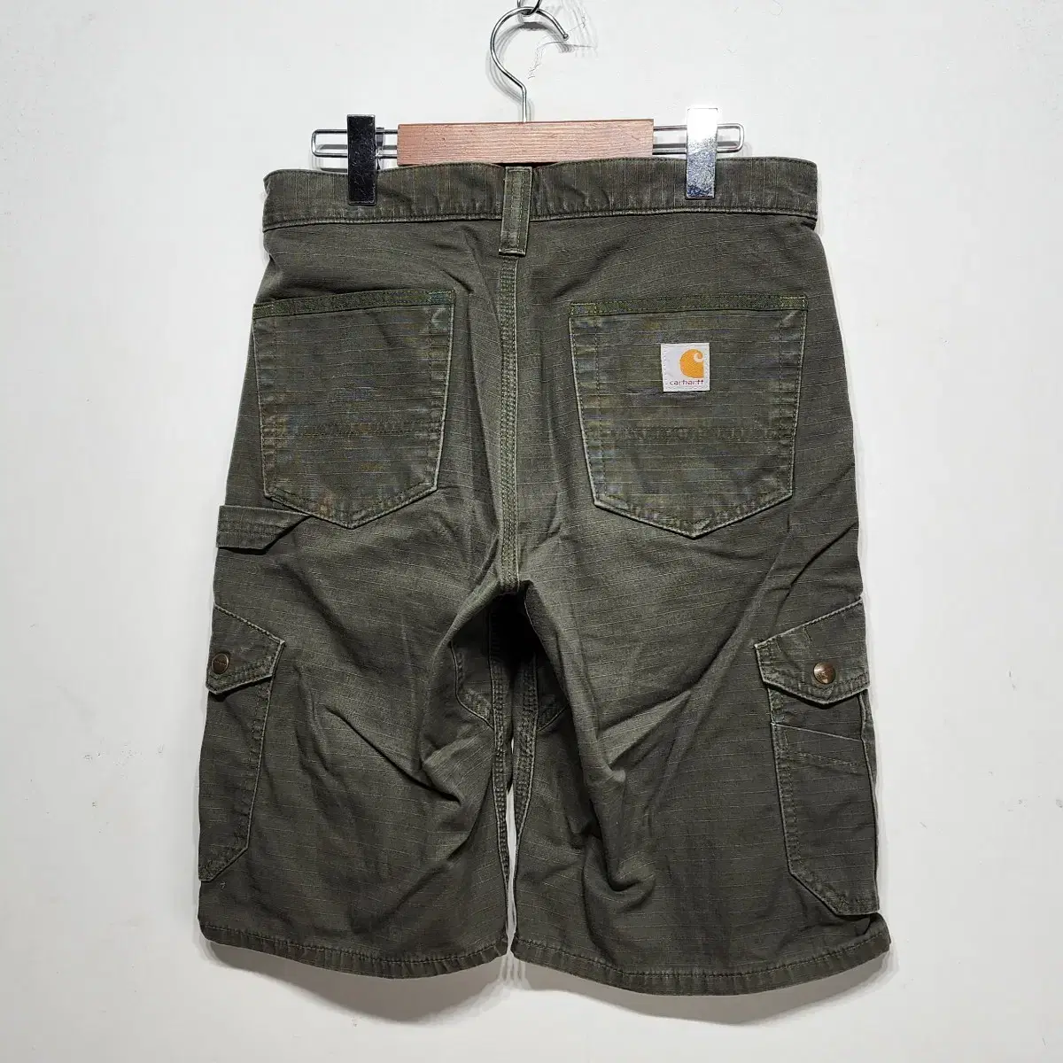 칼하트 CARHARTT 카고팬츠 반바지 카키30