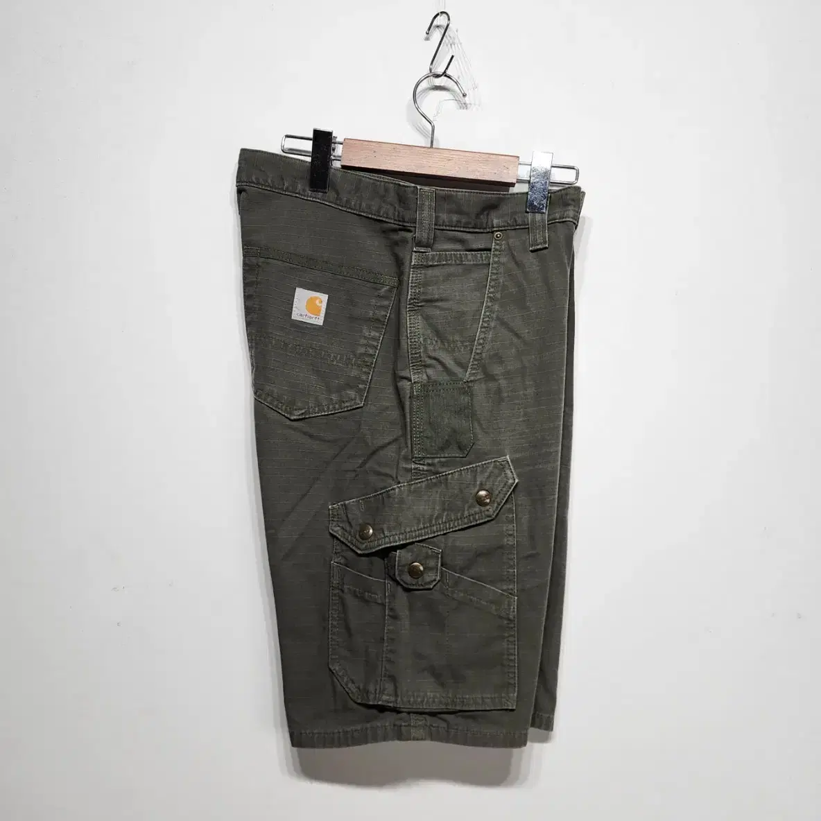 칼하트 CARHARTT 카고팬츠 반바지 카키30