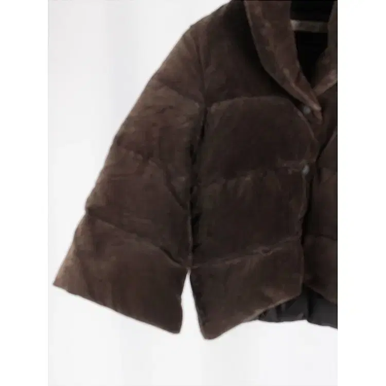 ADAM ET ROPE down padding crop jacket