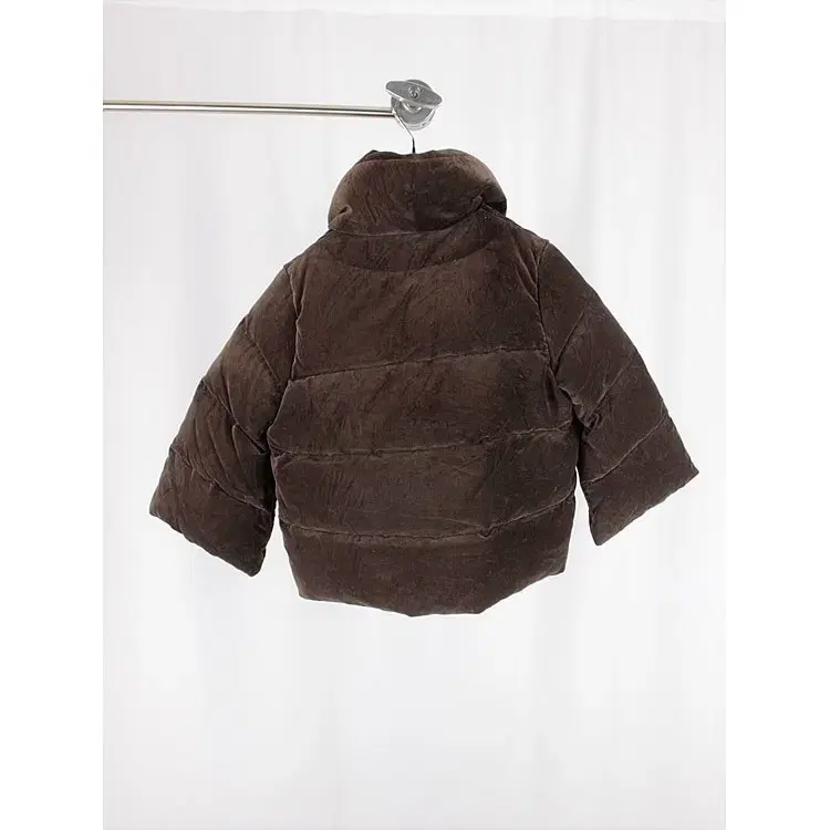 ADAM ET ROPE down padding crop jacket