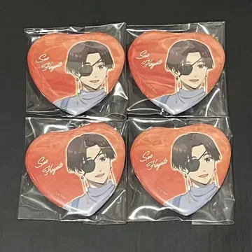 WIND BREAKER 윔블 22 카레 하트 캔뱃지 소주플라이 4점
