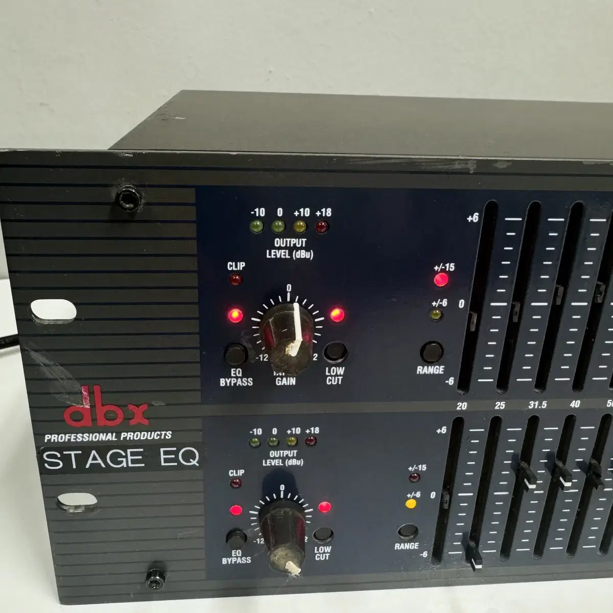 dbx STAGE EQ  스테이지 이큐 1231 그래픽이큐 이퀄라이저