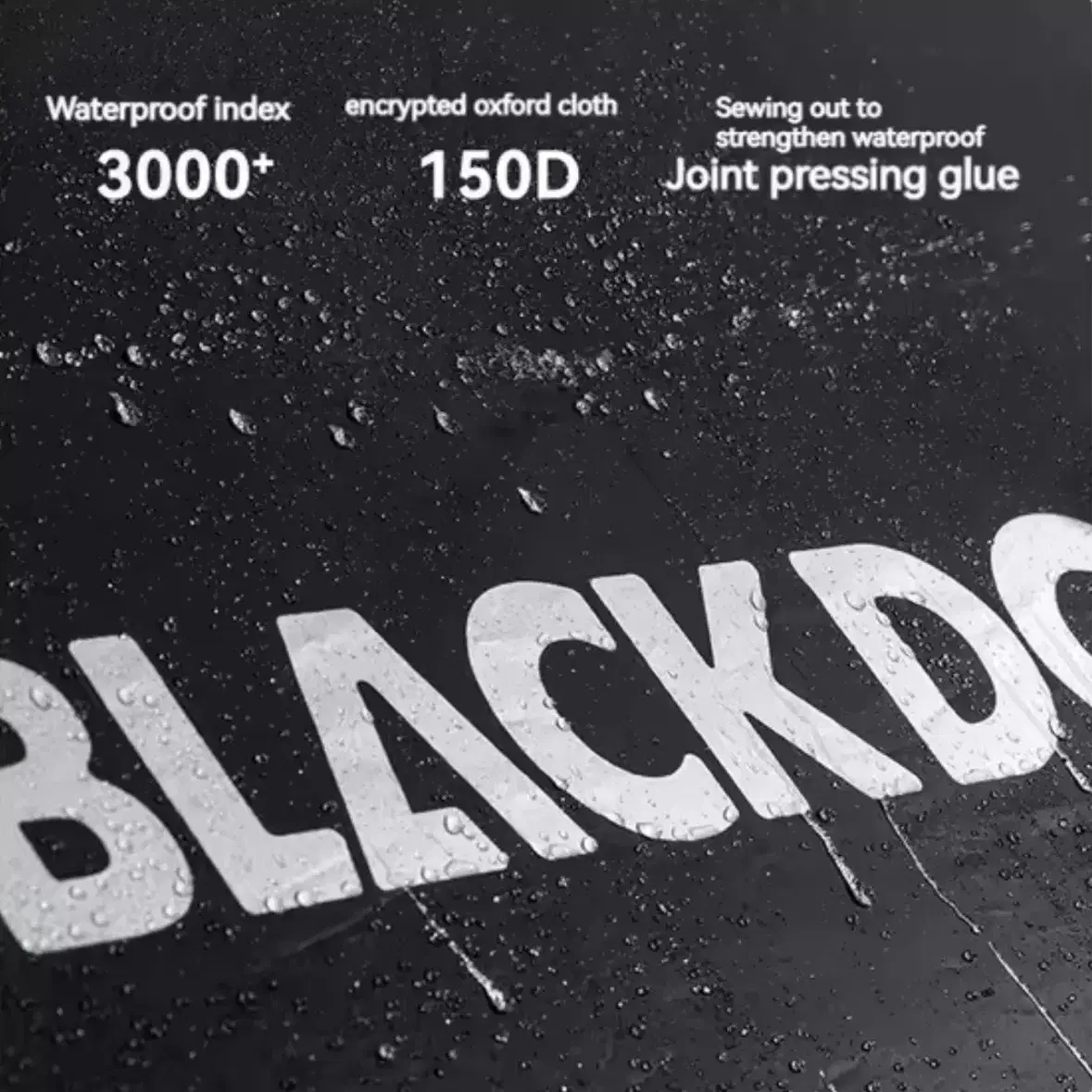 Black Dog 육각 원터치 자동돔텐트 블랙 (3.5x3.5x2m)