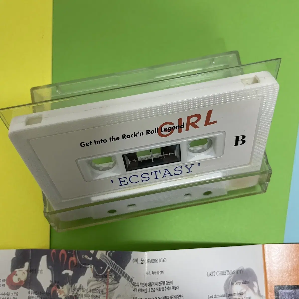 [중고음반/TAPE] 김세헌 걸 GIRL 2집 ECSTASY 카세트테이프