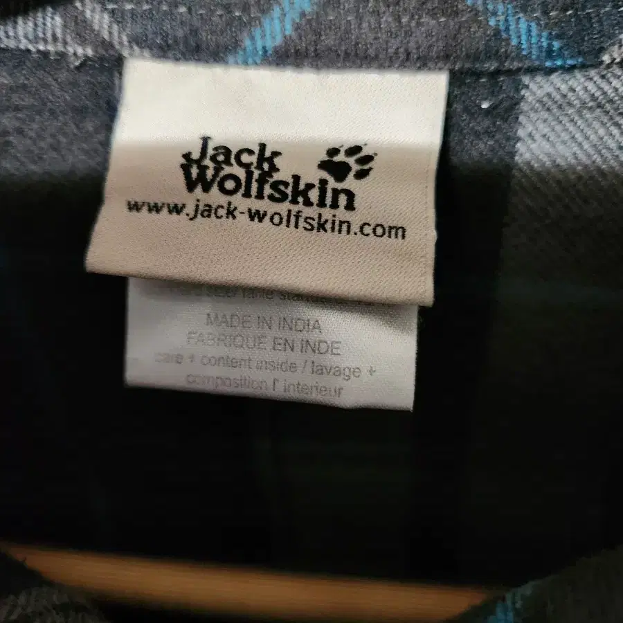 Jack Wolfskin 독일 잭울프스킨 체크 남방 등산복