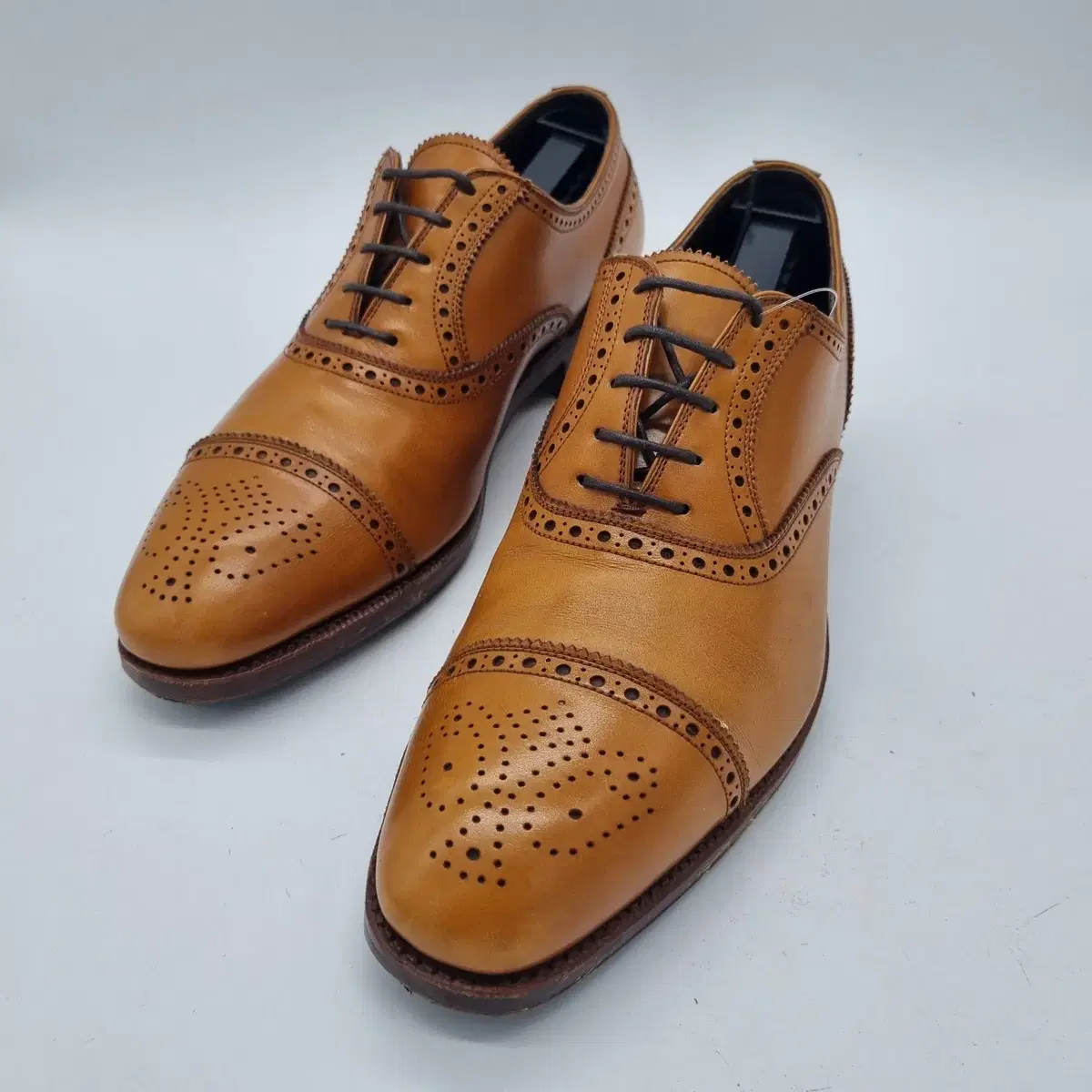 CARMINA semi Brogues Oxford Brown Men's 270mm