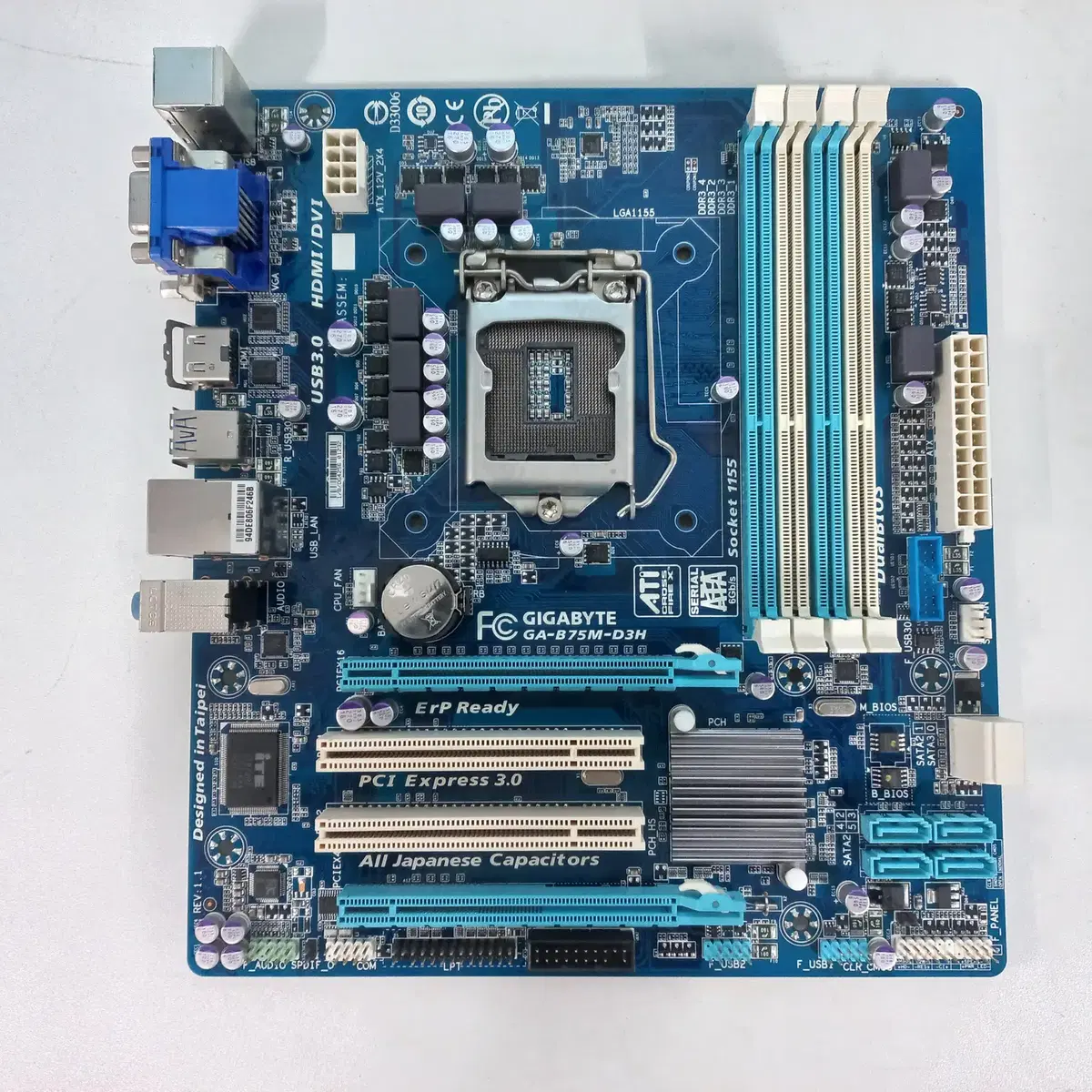 GIGABYTE GA-B75M-D3H(1155소켓,2~3세대)