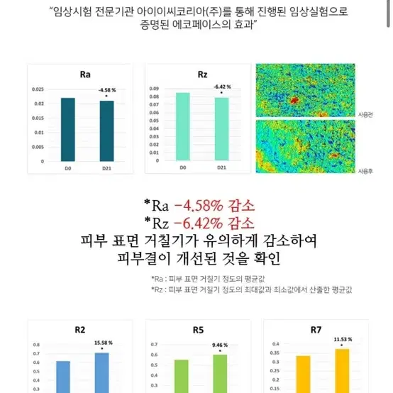 에코페이스 한번 테스트한 거의새거