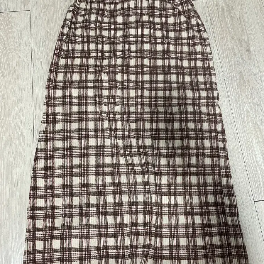 Vintage check skirt