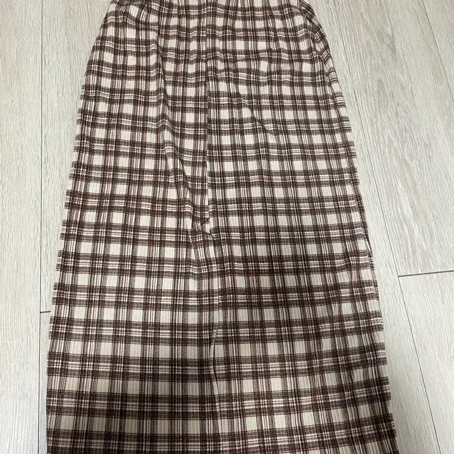 Vintage check skirt