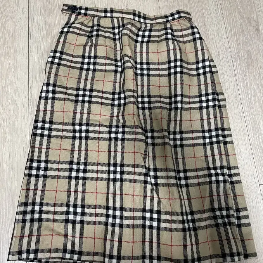 Vintage check skirt