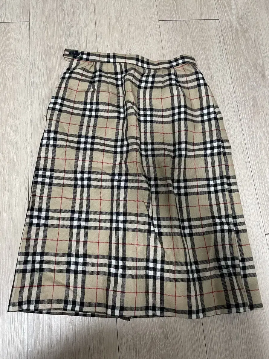 Vintage check skirt