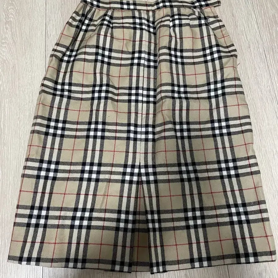 Vintage check skirt