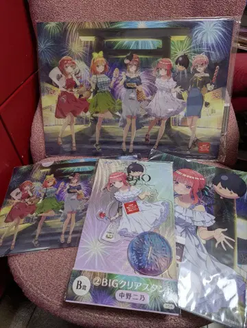 5등분의 신부 히코쿠지 나카노니노 4종 세트