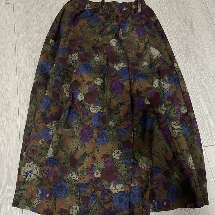 Vintage flower skirtpants