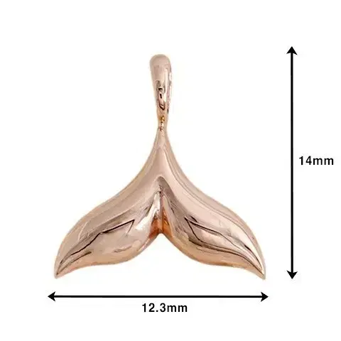 14k고래꼬리 펜던트