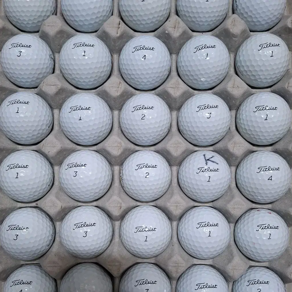 타이틀리스트 PROV1 A급 로스트볼 골프공 60알