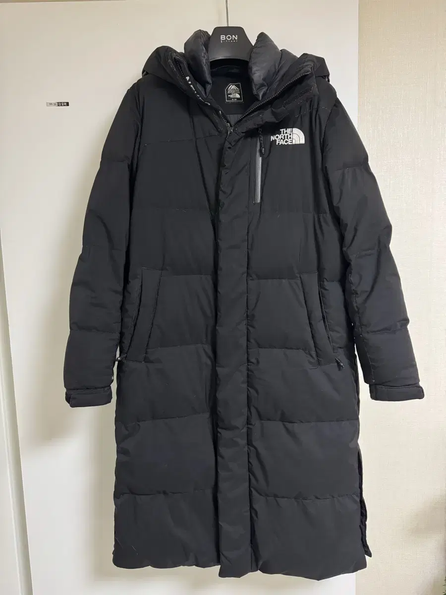 노스페이스 the north face 롱패딩 블랙 S 90