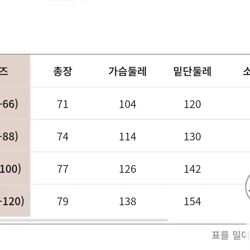 로미스토리 해피윈터 숏패딩 R2