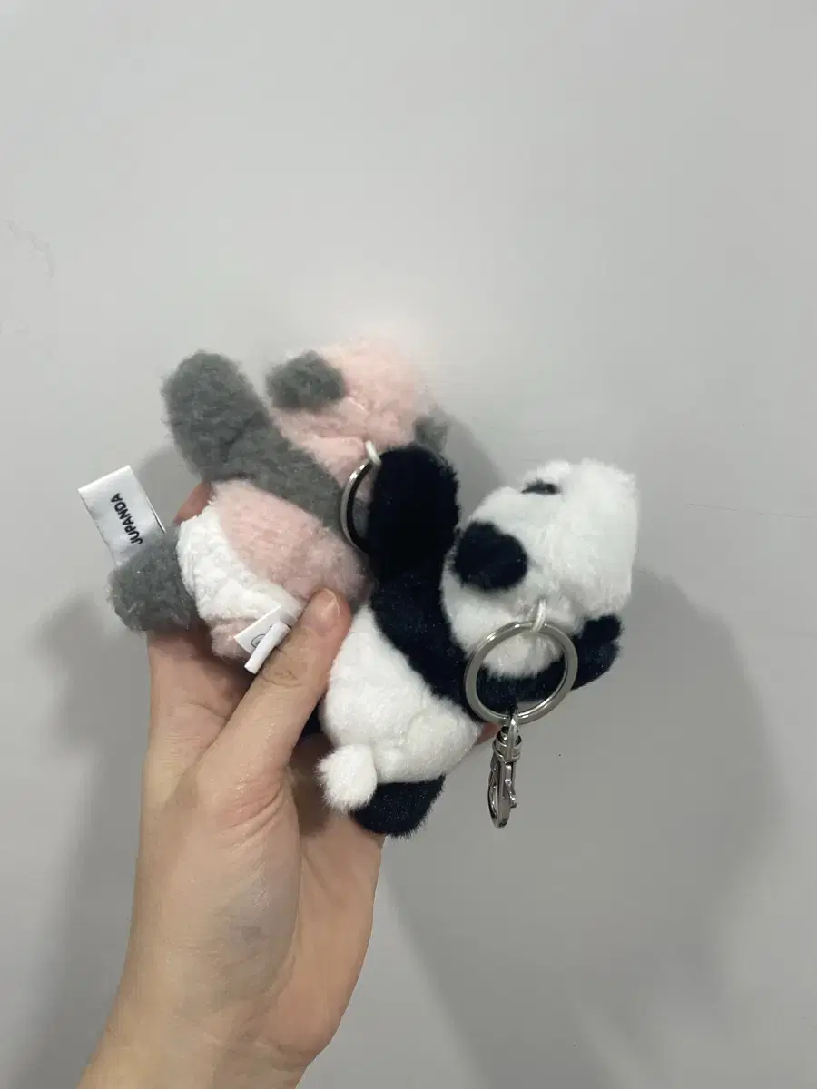 Unsealed Zuu Panda Panda keyring Baggie Panda