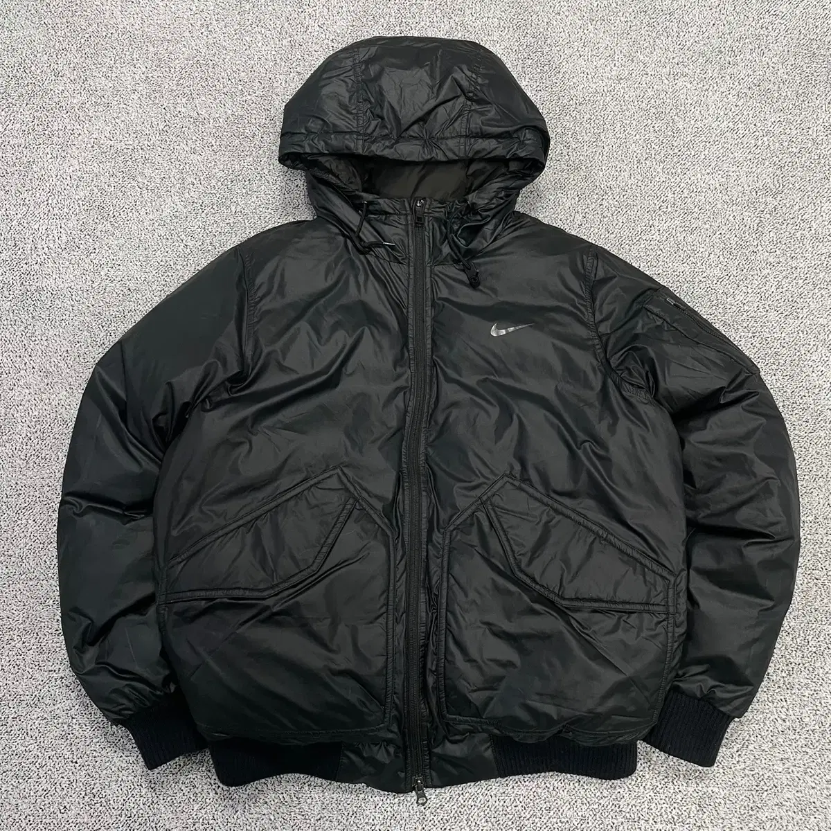 [M] Nike Hooded Bomber Hooded Puffer Short Padded Jacket K75