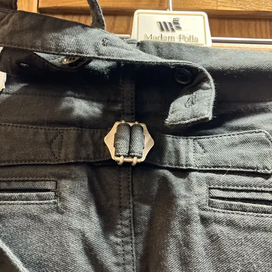 VISVIM CAMIS BRACEPANTS black (2)