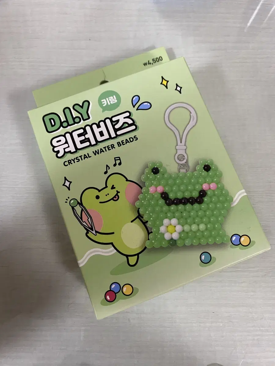 아트박스 Diy 개구리 워터비즈 키링