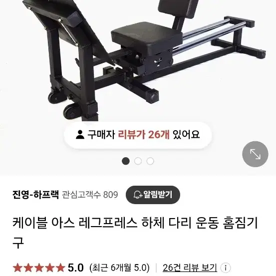 바디엑스 아스 레그프레스