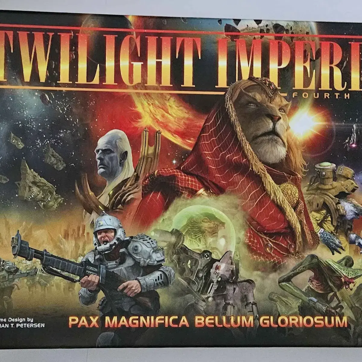 여명의 제국 4판 영문판 Twilight Imperium 개봉