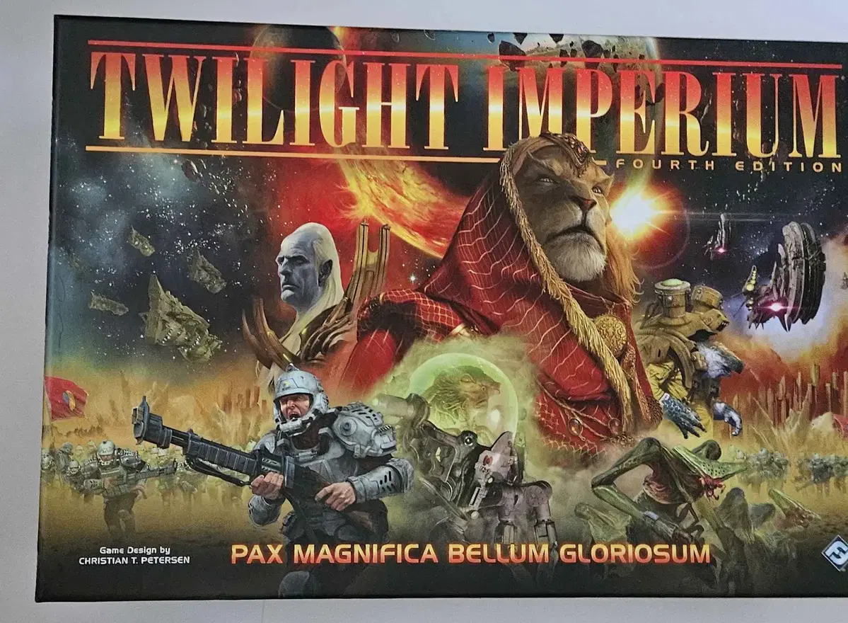 여명의 제국 4판 영문판 Twilight Imperium 개봉