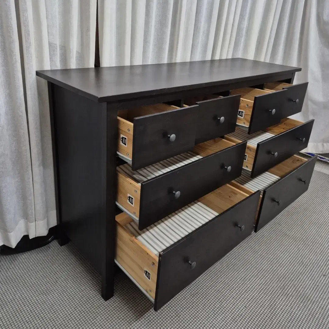 이케아 햄네스 HEMNES8칸 서랍장