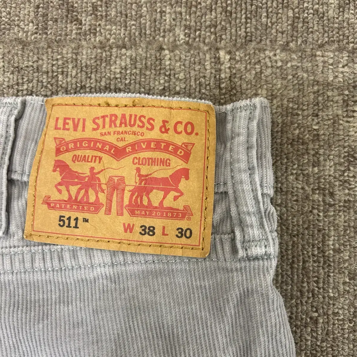 (38) Levi's 511 리바이스 코듀로이 팬츠