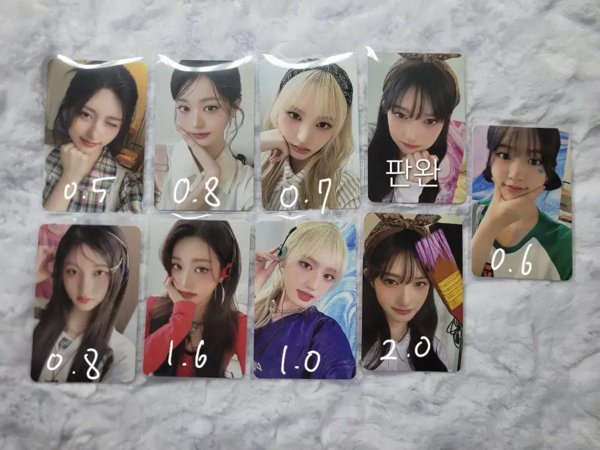 ive 2025 season's greetings seasons greetings photocard sell wts yujin gaeul ray wonyoung liz leeseo