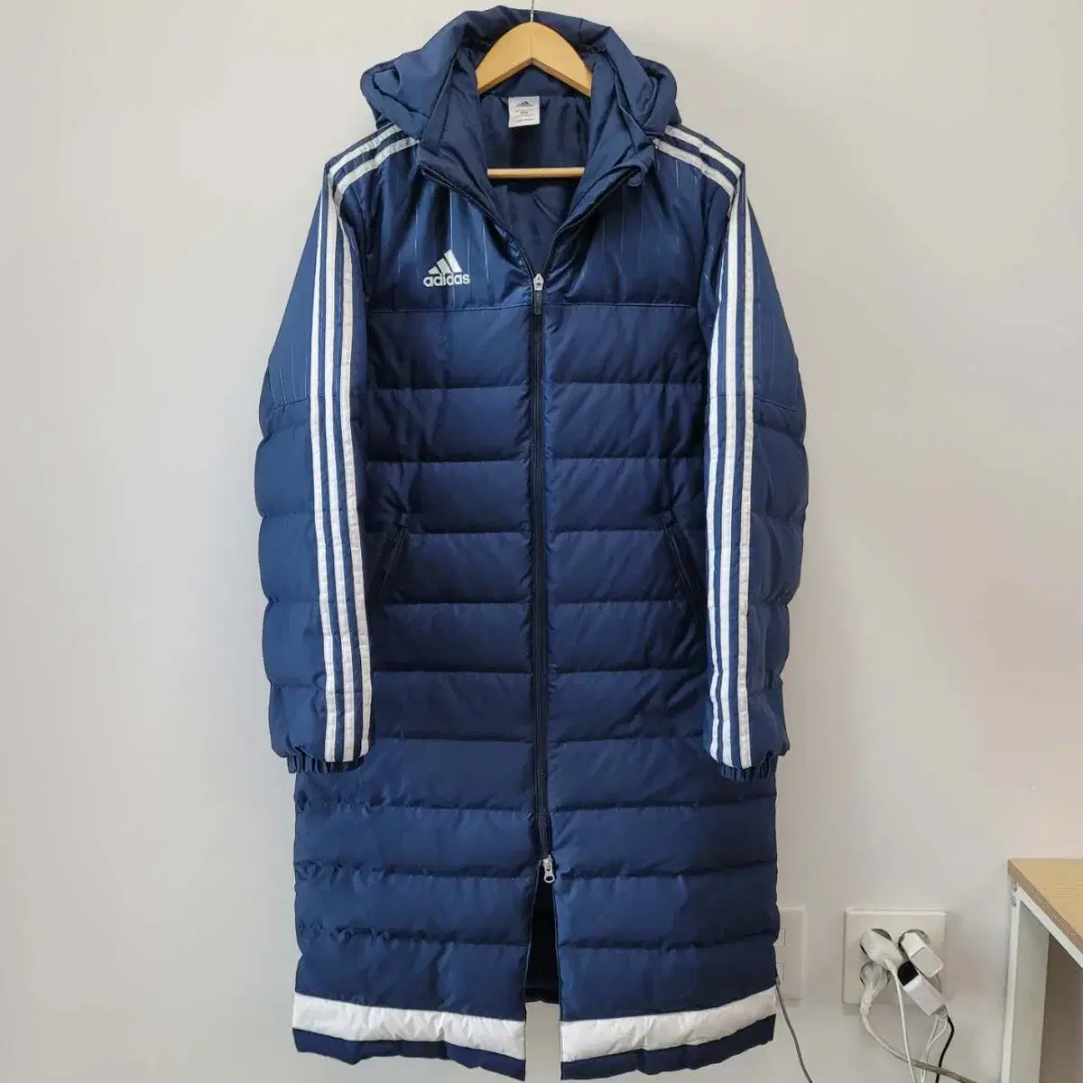 (S~M) Adidas Duck Down Long Puffer