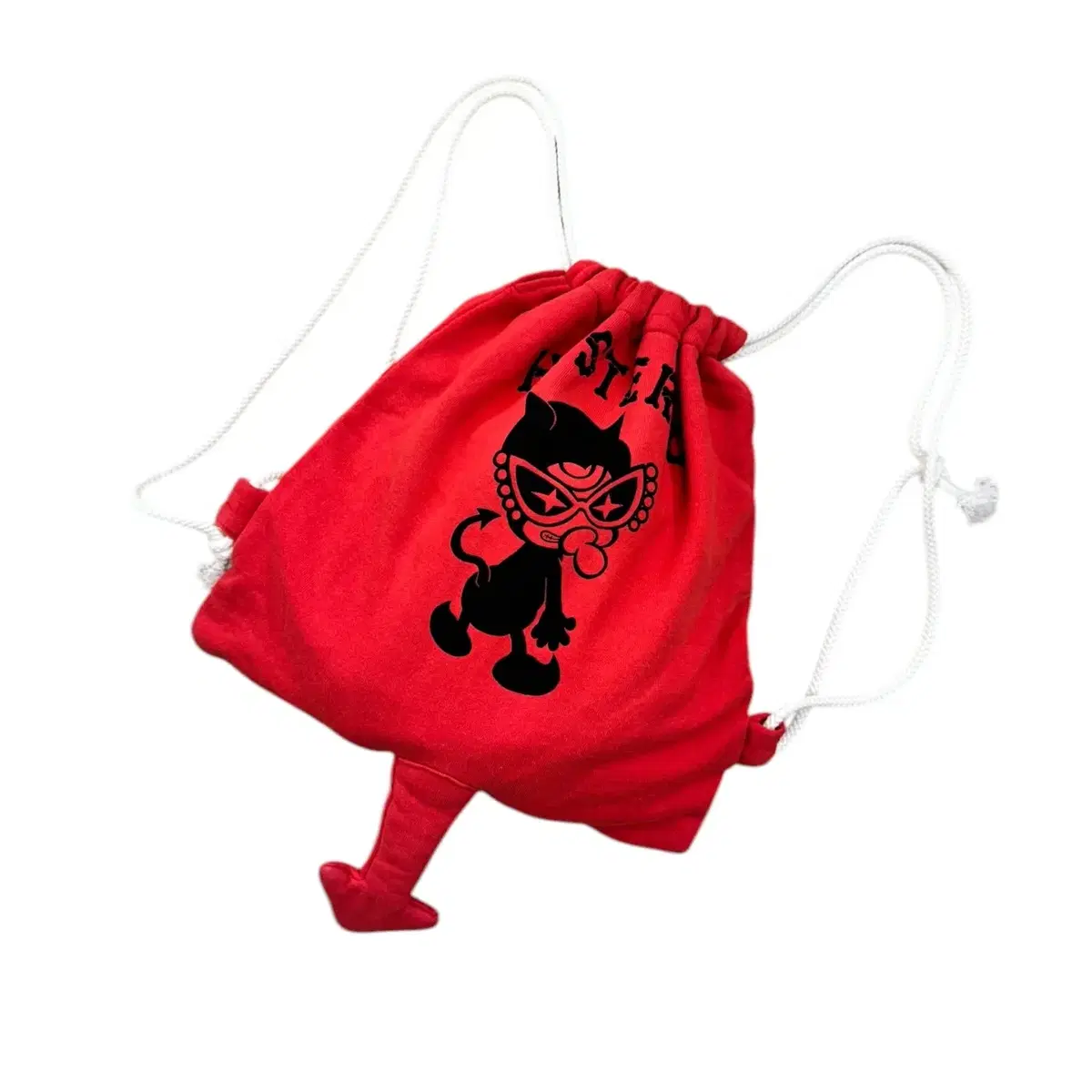 Hysteric Glamour Sweat Napsack Backpack Red