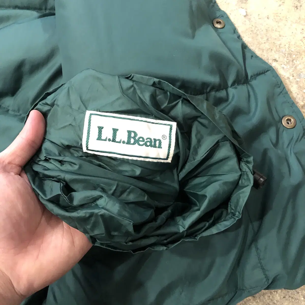 90s L.L.Bean Packable Down Vest