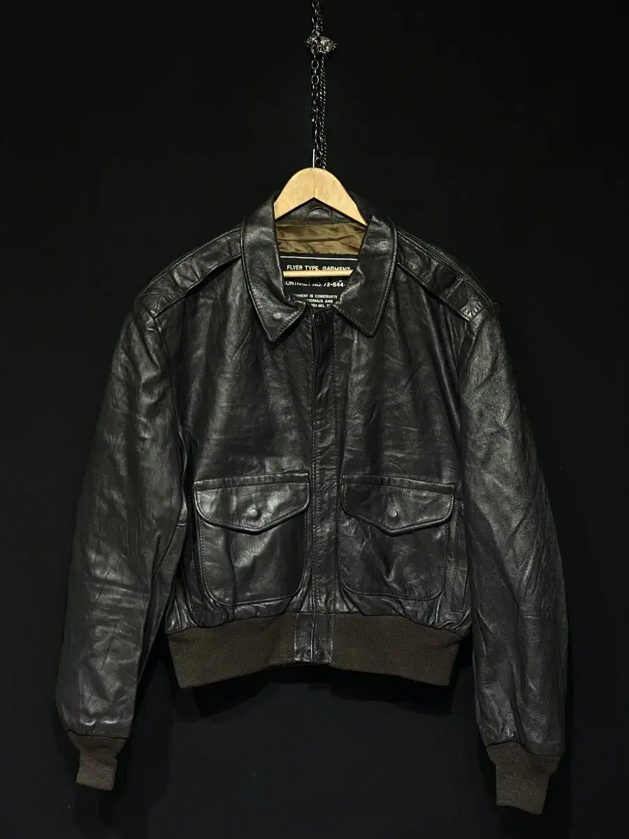 schott a-2 leather jacket