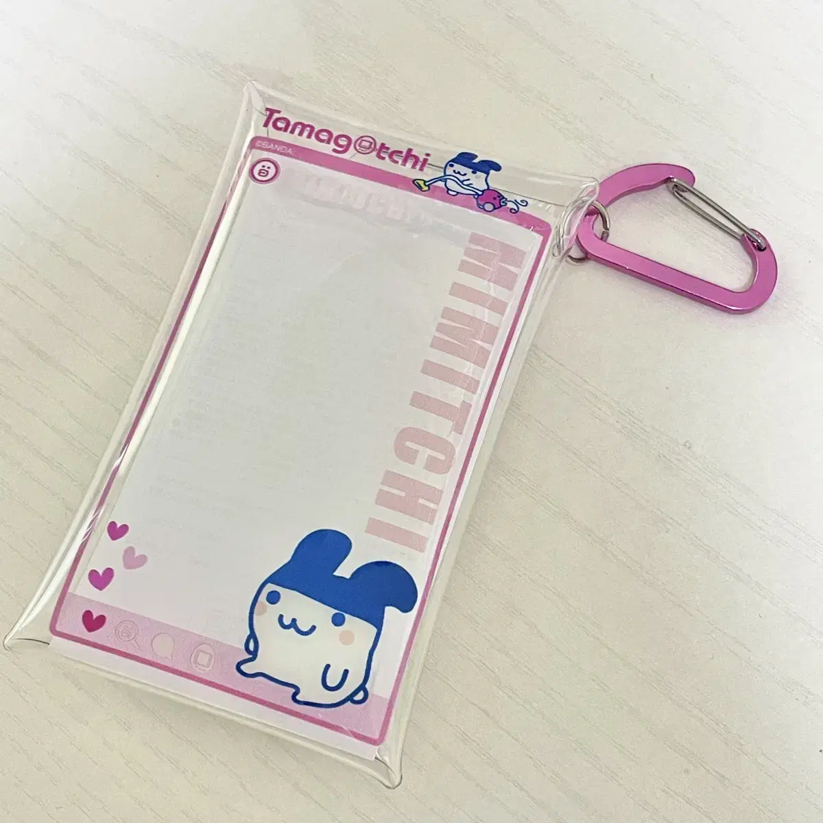 Tamagotchi Mimi Multi Case photocard holder Carabiner Pouch Keyring