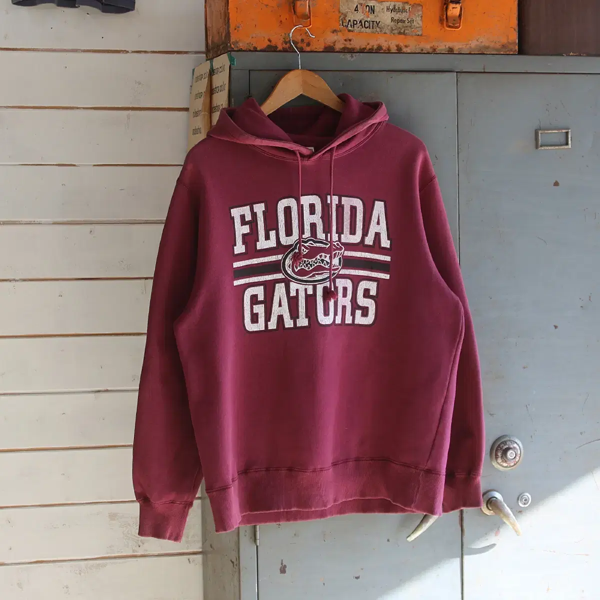 (Worn) U.S.COLLEGE Printed Hoodie (Men's 100)