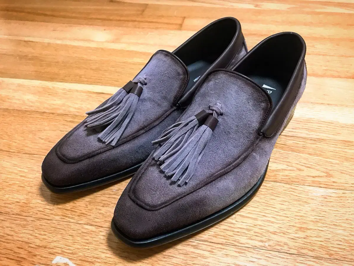 [260] Men's Suede Tesla Loafers