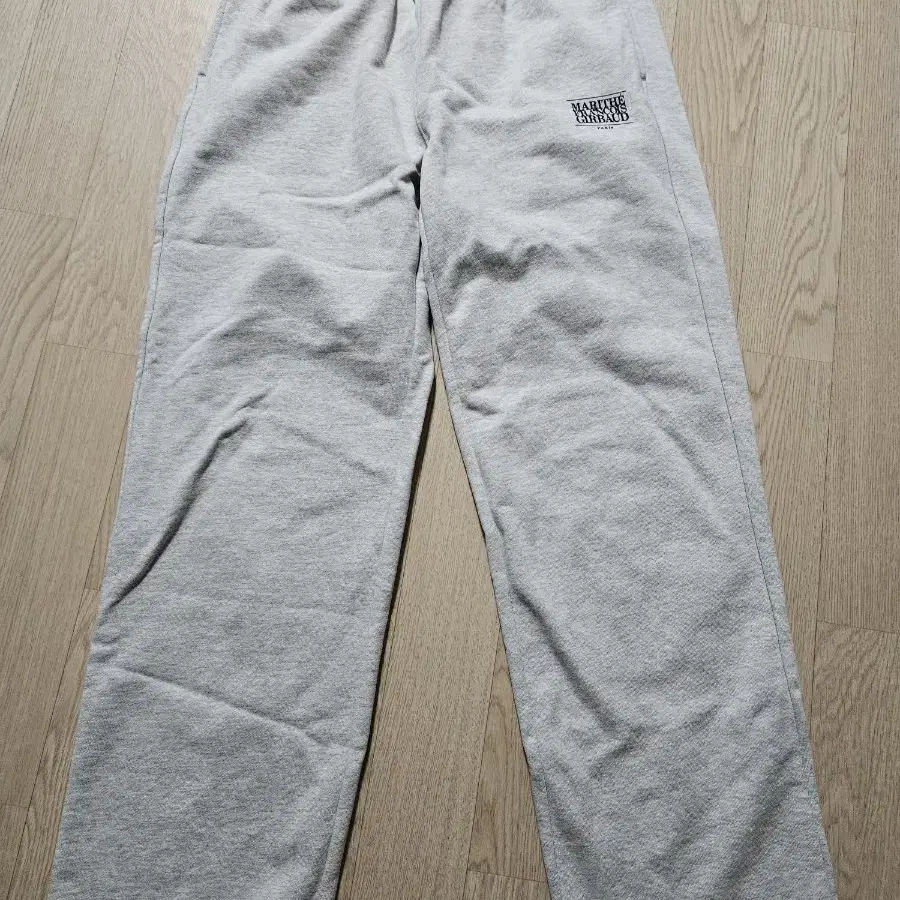 마리떼 CLASSIC LOGO STRING SWEATPANTS