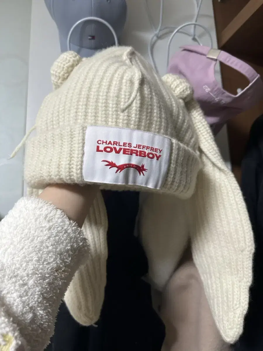 CharlesJeffreyLoverboy Bunny Beanie