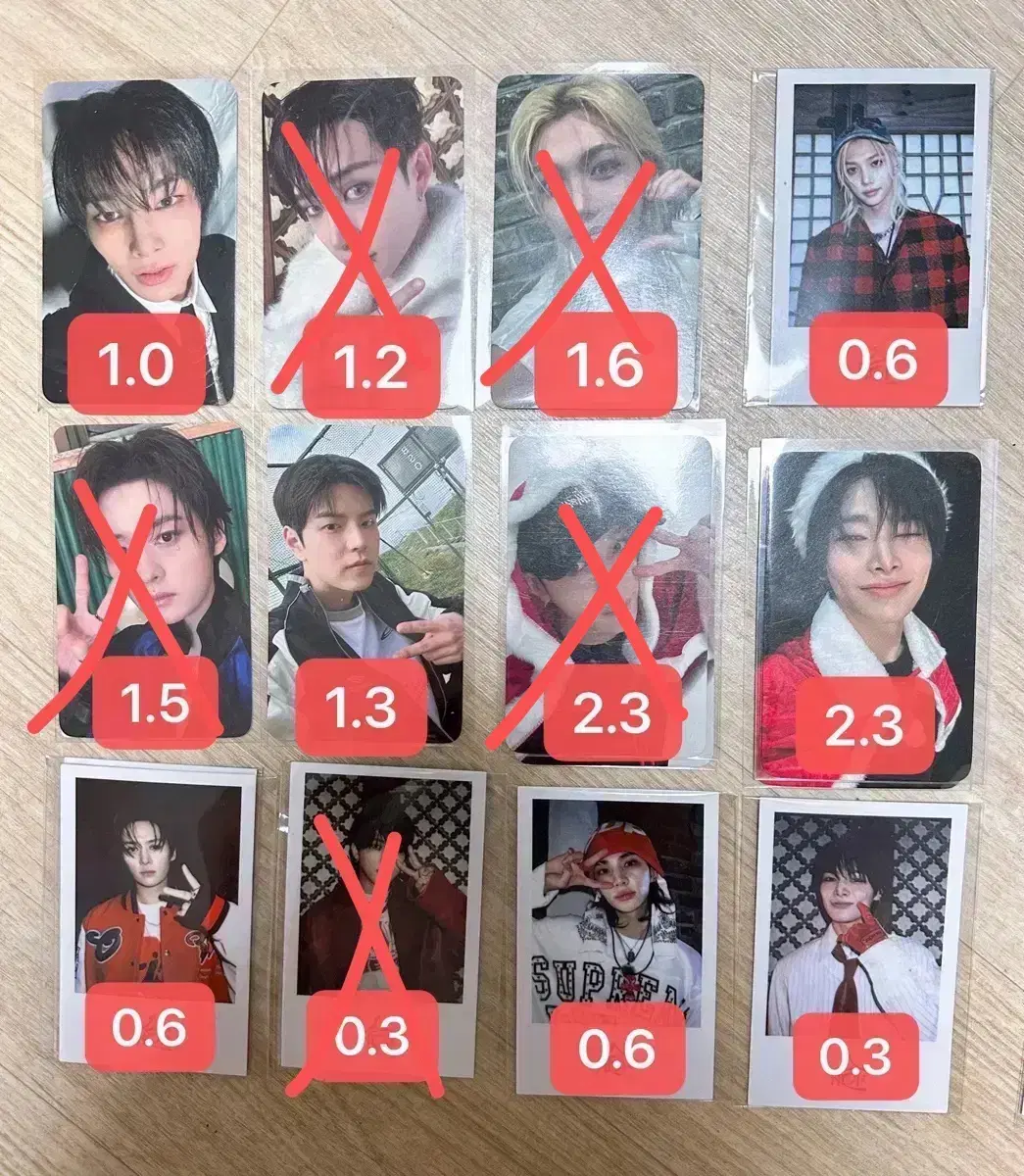 Skz sum pop up md photocard wts