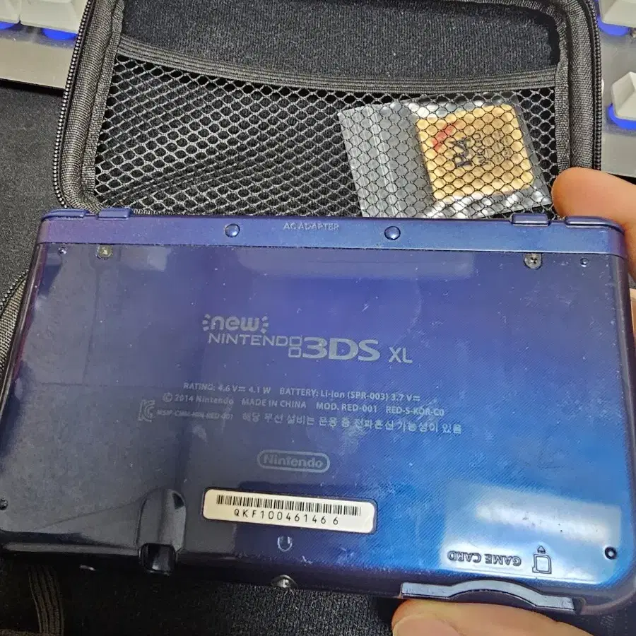 닌텐도 new 3DS xl 뉴큰다수 메탈릭 블루 팝니다!